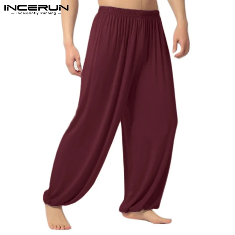INCERUN Men Solid Color Pants Joggers Elastic Waist Streetwear Loose Casual Trousers Men Bodybuilding Leisure Cozy Sweatpants
INCERUN Men Solid Color Pants Joggers Elastic Waist Streetwear Loose Casual Trousers Men Bodybuilding Leisure Cozy Sweatpants