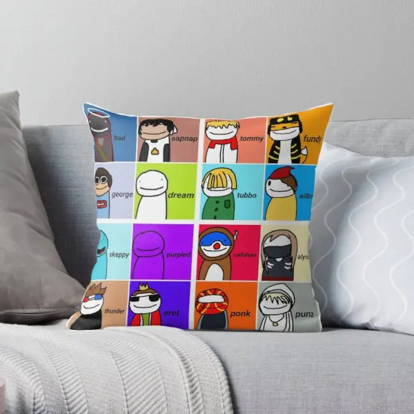 Dream Smp Throw Pillow Cover Print Pillow Case Waist Cushion Cover Pillows NOT Included
Dream Smp Throw Pillow Cover Print Pillow Case Waist Cushion Cover Pillows NOT Included