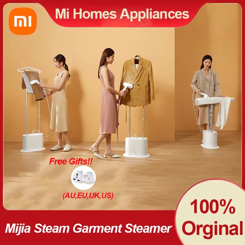 Оригинальный отпариватель для одежды Xiaomi Mijia, Утюг, паровые прессы, Электрический пароочиститель, вертикальный плоский паровой утюг для оде...
Оригинальный отпариватель для одежды Xiaomi Mijia, Утюг, паровые прессы, Электрический пароочиститель, вертикальный плоский паровой утюг для оде...