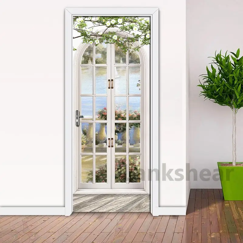 3D Door Sticker European Style Arch Wall Mural Art Wallpaper Poster Door Stickers PVC Self Adhesive Removable Home Door Decals
3D Door Sticker European Style Arch Wall Mural Art Wallpaper Poster Door Stickers PVC Self Adhesive Removable Home Door Decals