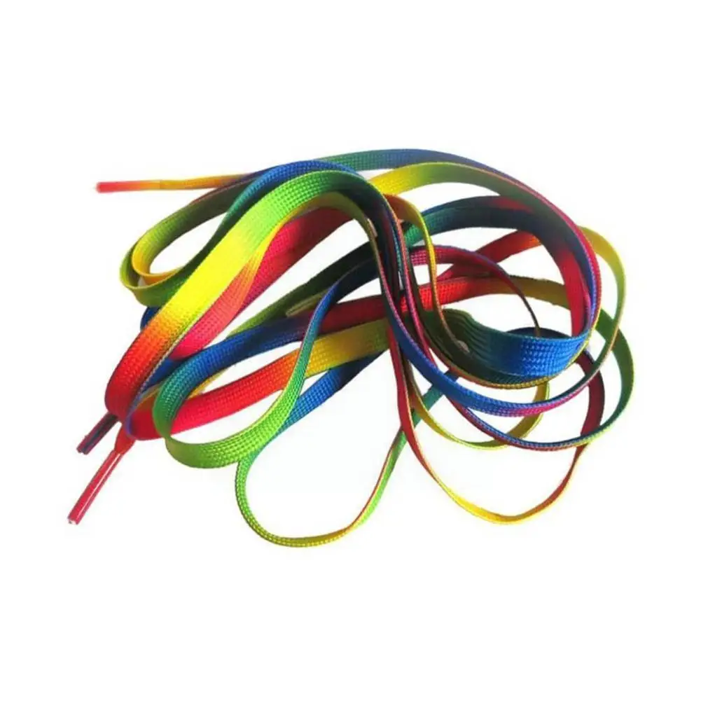 1 Pair Of Rainbow Flat Canvas Sneakers Men's And Women's Gradient Laces Rainbow Sports Casual Sneakers X9c4
1 Pair Of Rainbow Flat Canvas Sneakers Men's And Women's Gradient Laces Rainbow Sports Casual Sneakers X9c4