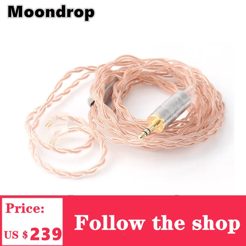 Кабель Moondrop Violet II 6N OCC 0,78, двухконтактный, 3,5 мм, односторонний, 2,5 мм, балансировочный, 4,4 мм, кабель для обновления наушников
Кабель Moondrop Violet II 6N OCC 0,78, двухконтактный, 3,5 мм, односторонний, 2,5 мм, балансировочный, 4,4 мм, кабель для обновления наушников