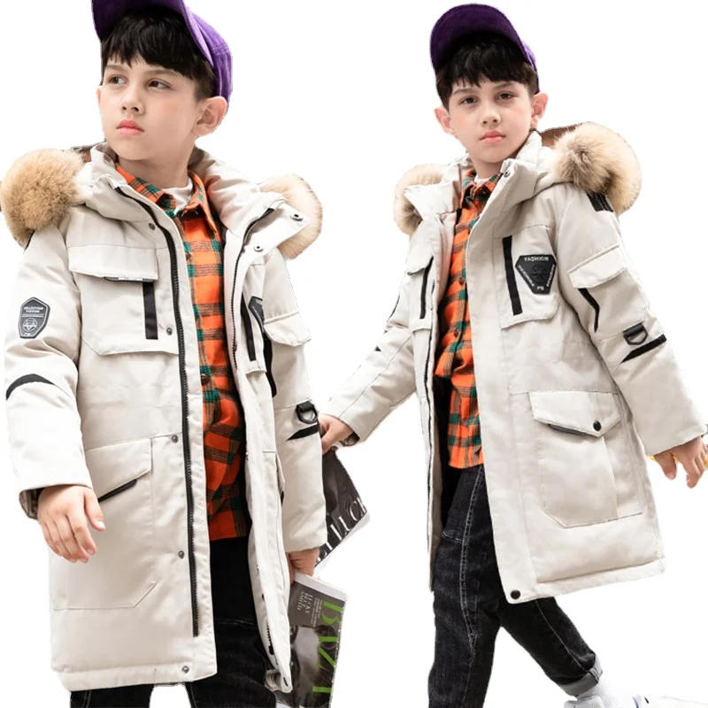 -30Degrees Children Winter Jacket 2022 New Thick Warm Kids Fashion Down Coat for Boys Real Fur Collar Baby Girl Snowsuit Clothes
-30Degrees Children Winter Jacket 2022 New Thick Warm Kids Fashion Down Coat for Boys Real Fur Collar Baby Girl Snowsuit Clothes