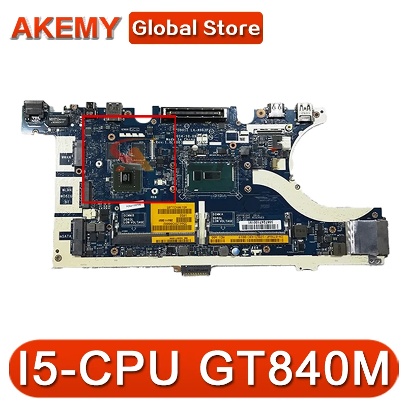 Akemy E7450 материнская плата для ноутбука DELL Latitude 7450 E7450 Материнская плата ноутбука ZBU11 LA-A963P с I5-5200U/5300U GT840M
Akemy E7450 материнская плата для ноутбука DELL Latitude 7450 E7450 Материнская плата ноутбука ZBU11 LA-A963P с I5-5200U/5300U GT840M