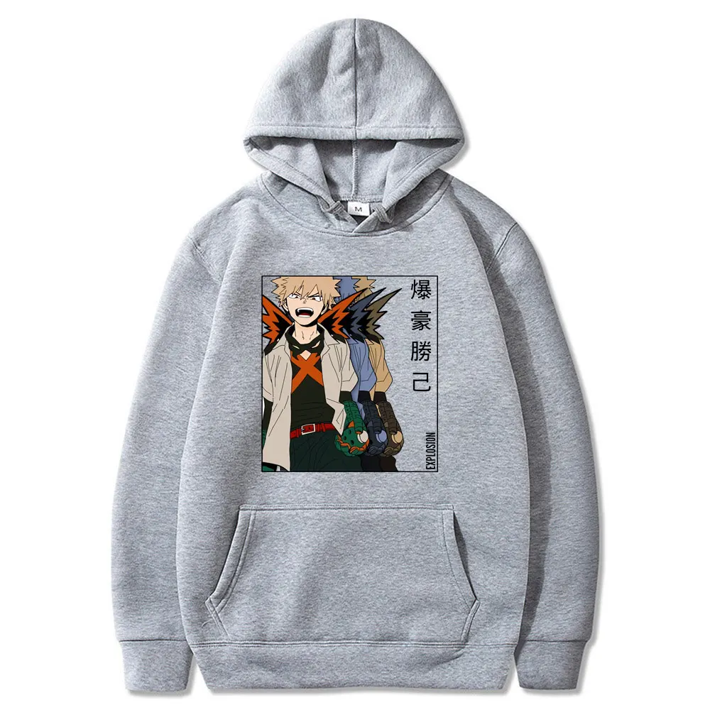 Harajuku Hoodie Bakugou Hooded Sweatshirt My Hero Academia Men Streetwear Hoodie Sweatshirt Women Fashion Casual Pullover
Harajuku Hoodie Bakugou Hooded Sweatshirt My Hero Academia Men Streetwear Hoodie Sweatshirt Women Fashion Casual Pullover