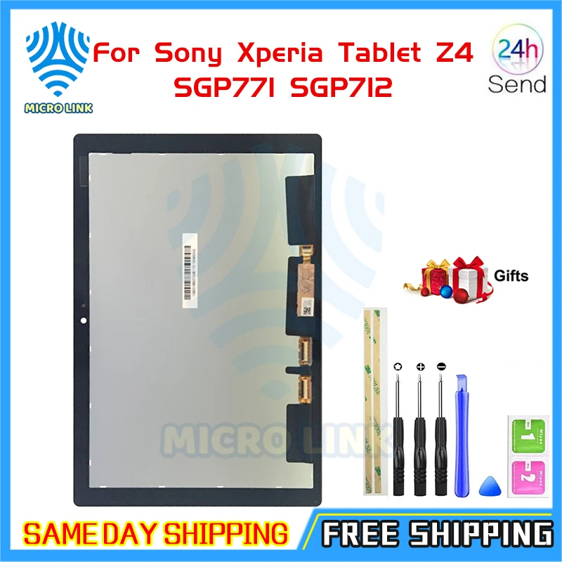 

100% Tested For Sony Xperia Tablet Z4 SGP771 SGP712 LCD Display Touch Screen Digitizer Panel Assembly Replacement For Sony Table