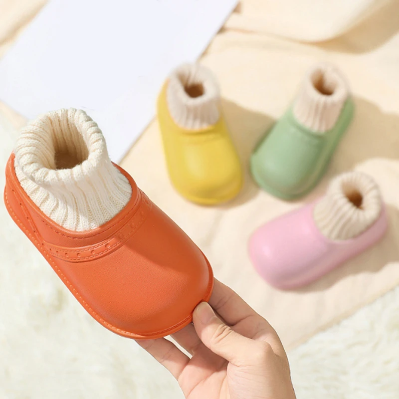 Kids Cotton Shoes Waterproof Autumn Winter Indoor Non-slip Slippers Kids Shoes EVA Slides Home Slippers Baby Boys Girls Slippers
Kids Cotton Shoes Waterproof Autumn Winter Indoor Non-slip Slippers Kids Shoes EVA Slides Home Slippers Baby Boys Girls Slippers