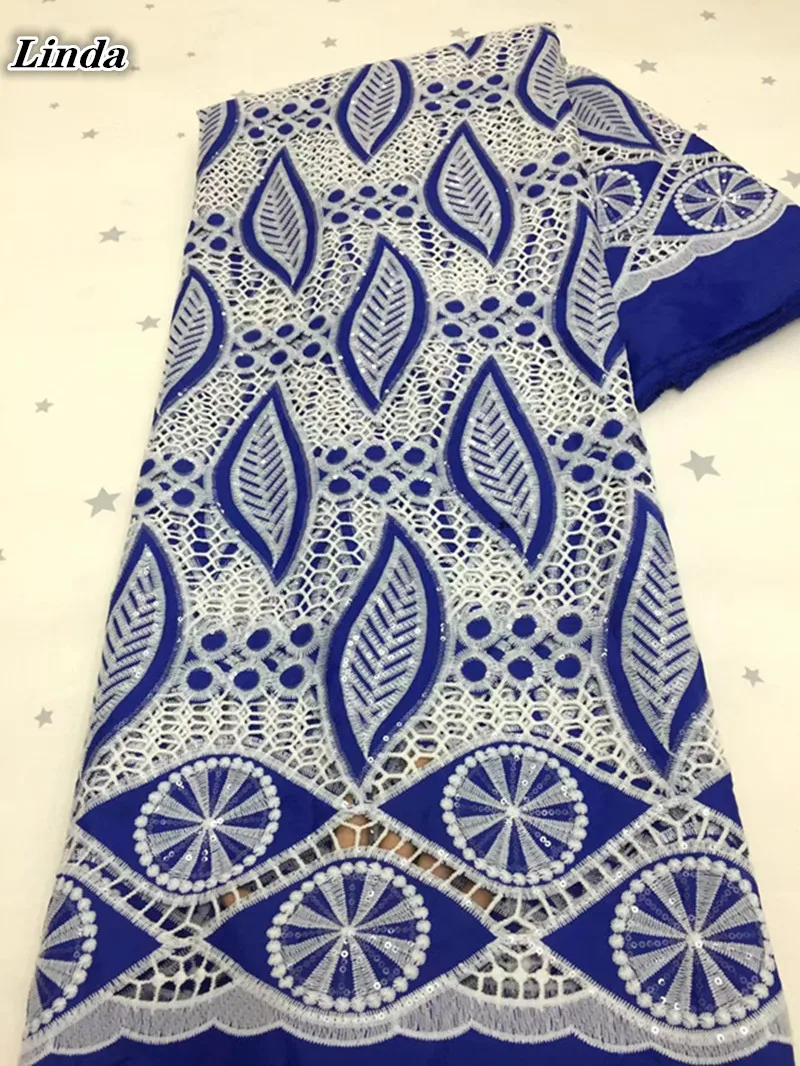 Linda Hot Sale Sequins African Cord Lace Fabric High Quality Water Soluble Nigerian Guipure Cord Lace For Wedding
Linda Hot Sale Sequins African Cord Lace Fabric High Quality Water Soluble Nigerian Guipure Cord Lace For Wedding