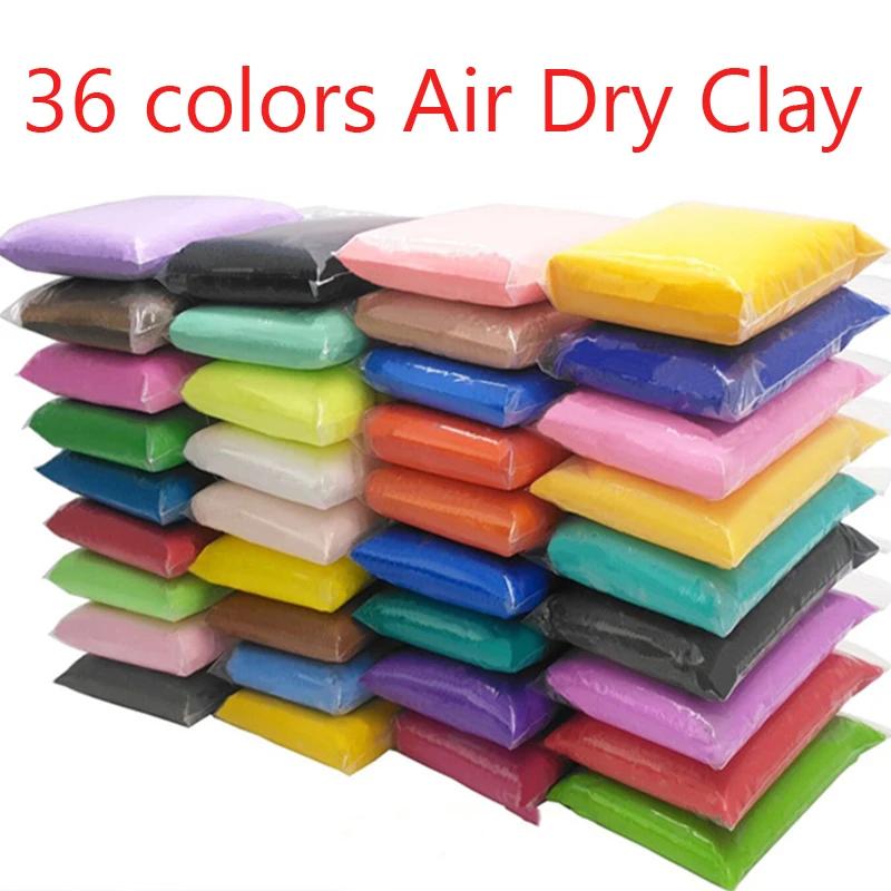 Modeling Clay Handmade Educational 5D Toy For Children Gift Hot 36 Colors Super Light Slimes Kids Air Dry Plasticine
Modeling Clay Handmade Educational 5D Toy For Children Gift Hot 36 Colors Super Light Slimes Kids Air Dry Plasticine