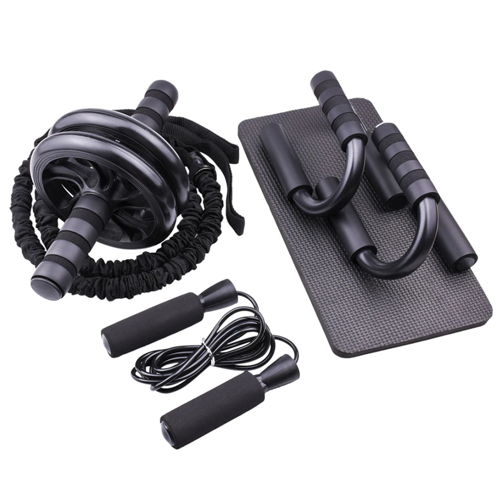 6pcs Gym Abdominal Muscle Wheel Set Excercise Fitness Equipment Skipping Rope Ab Trainer Sports Push Up Workout Home
6pcs Gym Abdominal Muscle Wheel Set Excercise Fitness Equipment Skipping Rope Ab Trainer Sports Push Up Workout Home