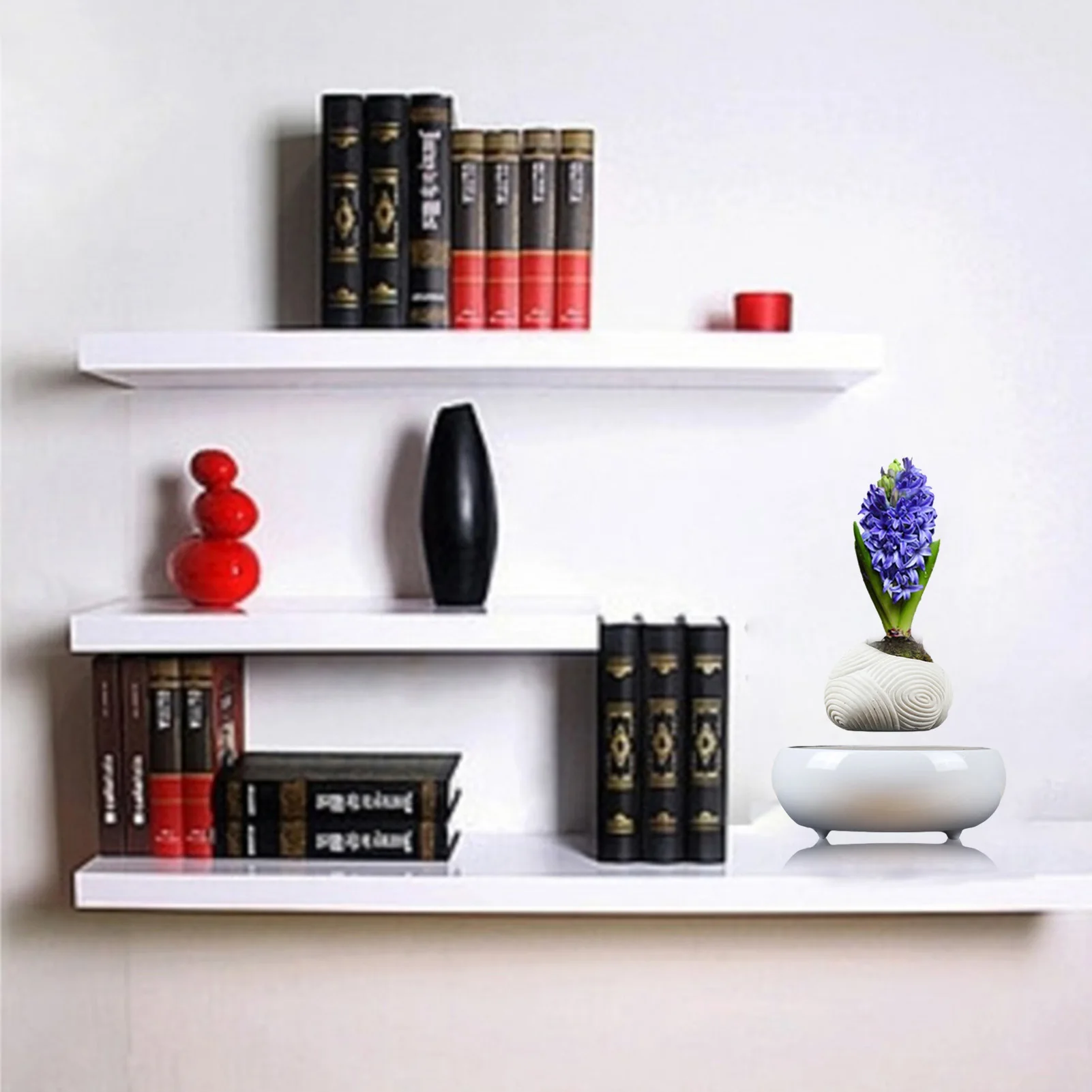 2021 Flower Pot Planter Magnetic Pot Innovative Levitating Air Bonsai Planter Rotating Pot Imitation Ceramic Desktop Decoration
2021 Flower Pot Planter Magnetic Pot Innovative Levitating Air Bonsai Planter Rotating Pot Imitation Ceramic Desktop Decoration