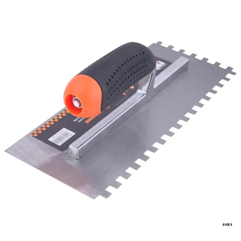 Wood Handle Tooth Trowel Manganese Steel Blade Wall Plaster Tiling Floor Tile Shovel Construction Concrete Spatula Tool
Wood Handle Tooth Trowel Manganese Steel Blade Wall Plaster Tiling Floor Tile Shovel Construction Concrete Spatula Tool