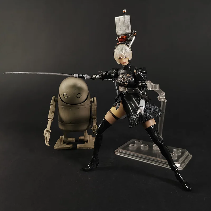 NieR Automata YoRHa No.2 тип B 2B & машинная спасательная фигурка, игрушка, Аниме фигурки, игрушки
NieR Automata YoRHa No.2 тип B 2B & машинная спасательная фигурка, игрушка, Аниме фигурки, игрушки