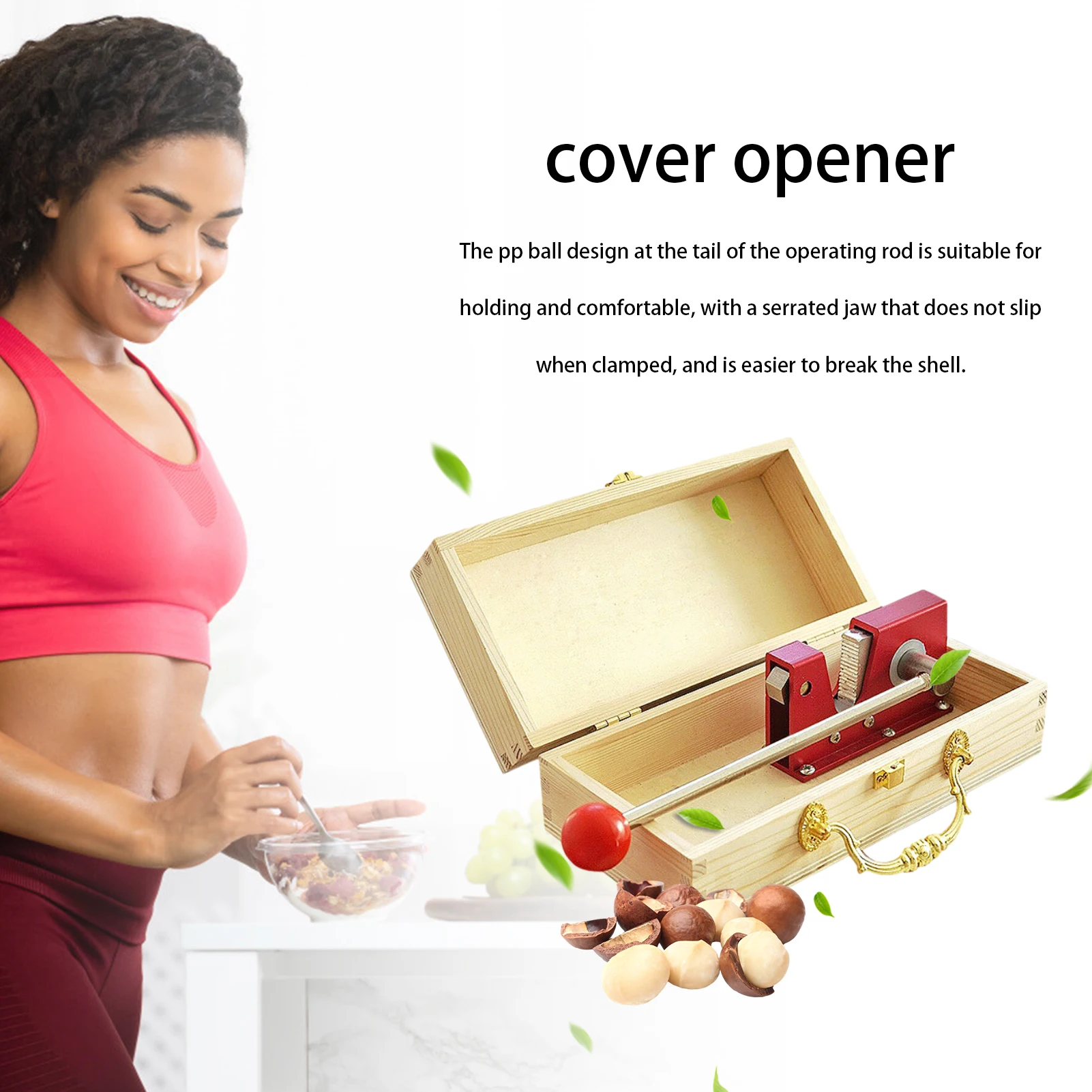 Nut Opener with Handle Innovative Multifunctional Shelling Tool Shelling Machine Kitchen Tool Household Tool
Nut Opener with Handle Innovative Multifunctional Shelling Tool Shelling Machine Kitchen Tool Household Tool