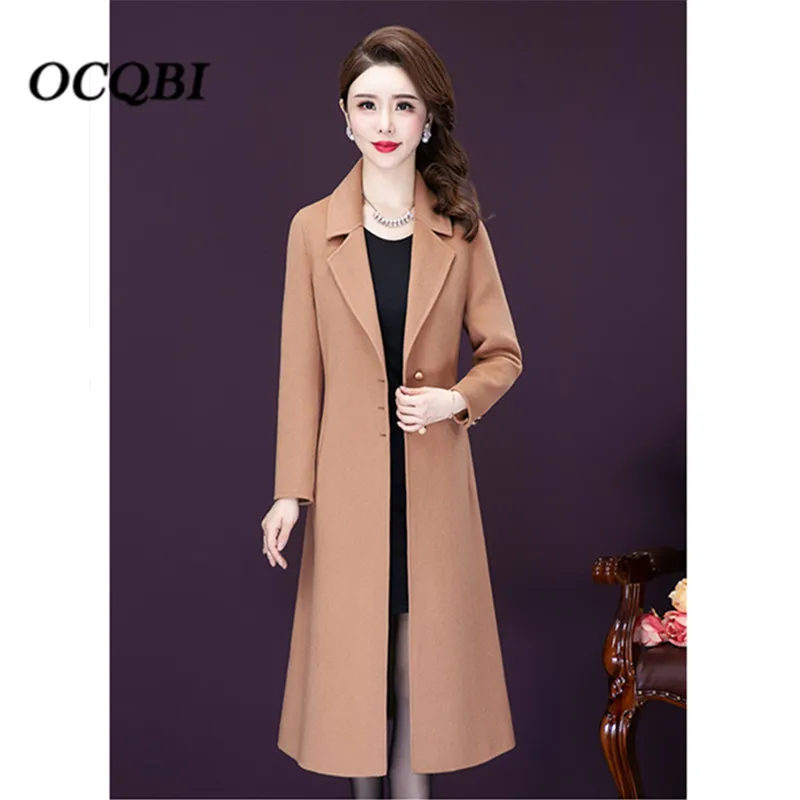 Plus Size 5XL Women Coat 2020 Winter Wool Coats for Women Korean Casual OL Long Coat
Plus Size 5XL Women Coat 2020 Winter Wool Coats for Women Korean Casual OL Long Coat
