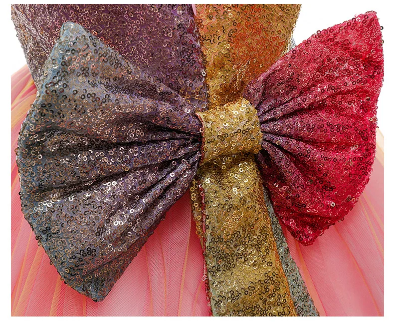 Baby Girls Dress Big Bow Sequin Dress Newborn Clothes Christening Infantil 0 1st Birthday Party Princess Dress vestidos Clothing 
Baby Girls Dress Big Bow Sequin Dress Newborn Clothes Christening Infantil 0 1st Birthday Party Princess Dress vestidos Clothing