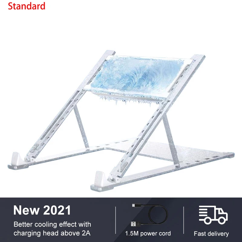 Portable Dual Fan Laptop Cooler Laptop Holder Support Base Notebook Stand Notebook Cooling Pad Bracket Riser For Macbook Xiaomi
Portable Dual Fan Laptop Cooler Laptop Holder Support Base Notebook Stand Notebook Cooling Pad Bracket Riser For Macbook Xiaomi