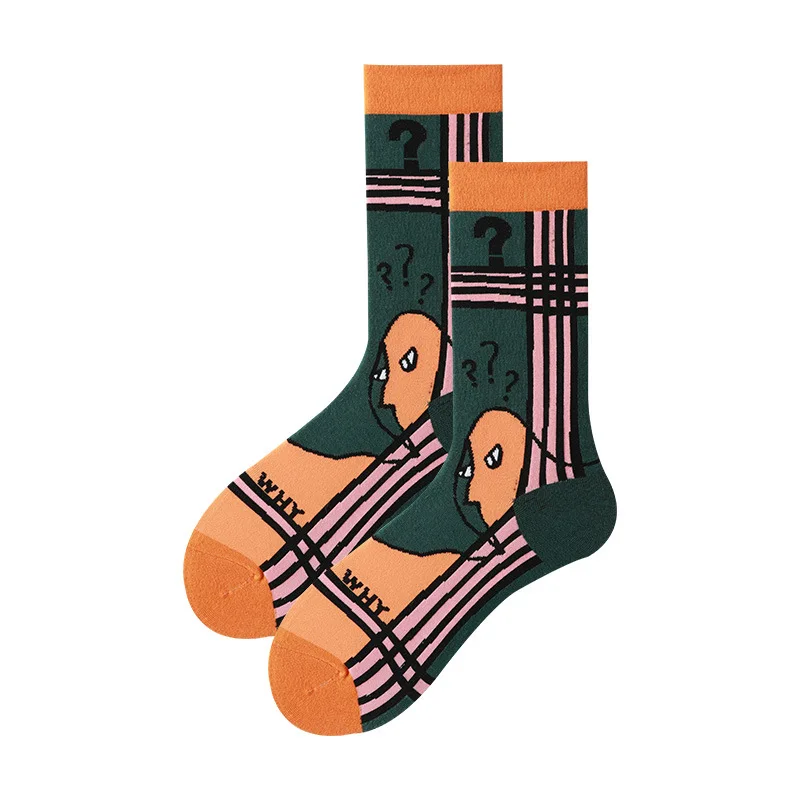 Korean Fashion Harajuku Street Hip Hop Socks Unisex Retro Abstract Pattern Funny Men Socks Happy Skateboard Cotton Women Sock
Korean Fashion Harajuku Street Hip Hop Socks Unisex Retro Abstract Pattern Funny Men Socks Happy Skateboard Cotton Women Sock