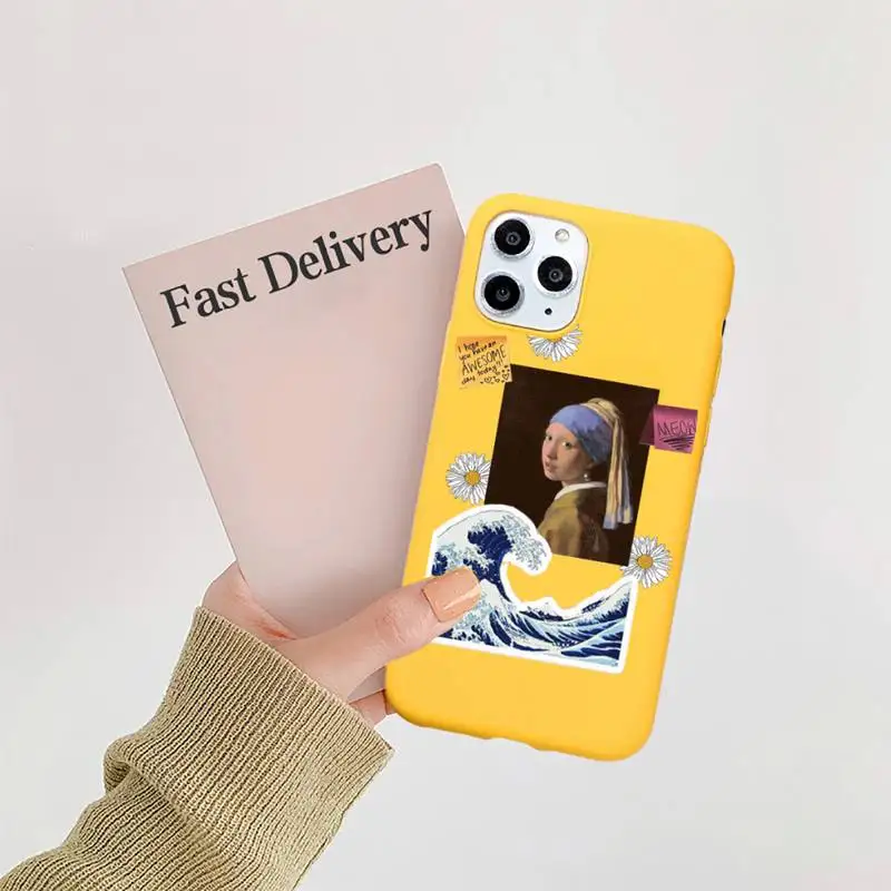 Label pattern art stitching Phone Case Candy Color for iPhone 6 7 8 11 12 s mini pro X XS XR MAX Plus
Label pattern art stitching Phone Case Candy Color for iPhone 6 7 8 11 12 s mini pro X XS XR MAX Plus