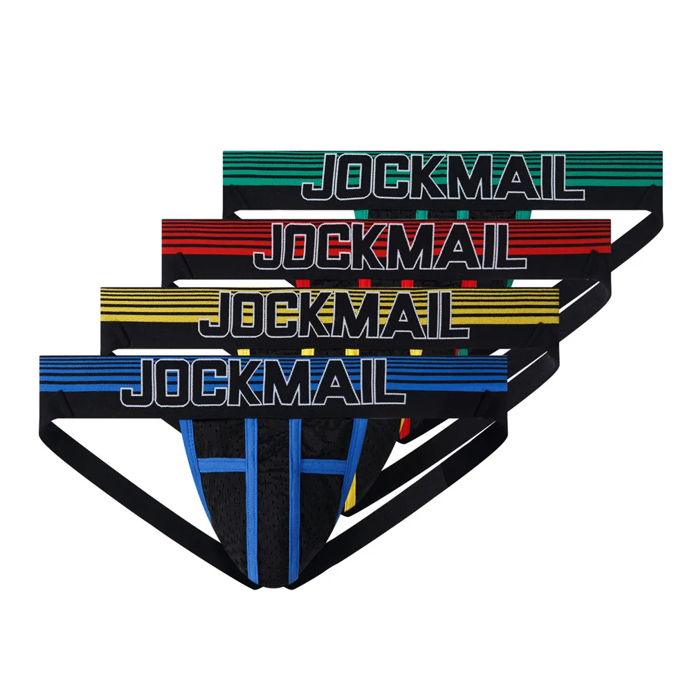 Трусы-танга JOCKMAIL мужские сетчатые, дышащие стринги, пикантное нижнее белье для геев, Трусы-танга, бикини
Трусы-танга JOCKMAIL мужские сетчатые, дышащие стринги, пикантное нижнее белье для геев, Трусы-танга, бикини