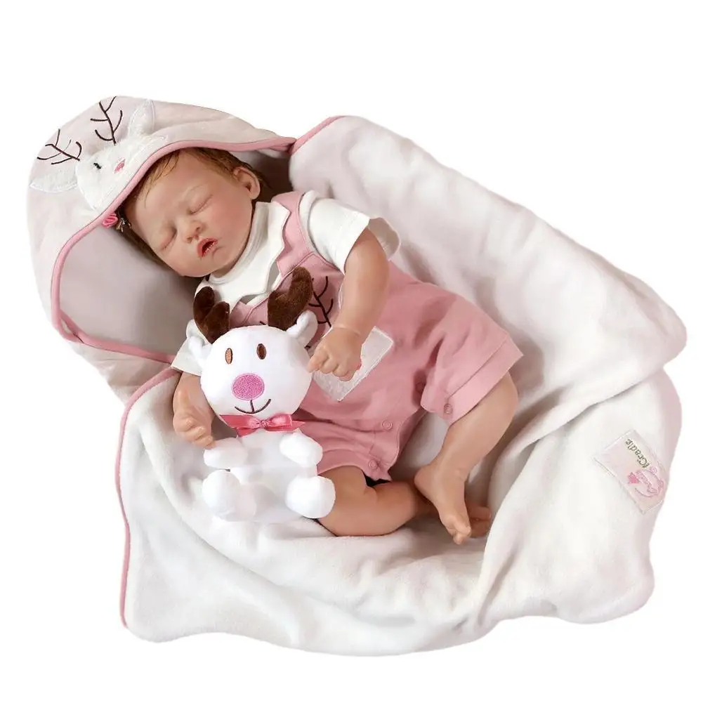 High Quality Lifelike Reborn Doll Handmade Babies Detailed Paint By Genesis Heat Set Paint Real Baby Doll
High Quality Lifelike Reborn Doll Handmade Babies Detailed Paint By Genesis Heat Set Paint Real Baby Doll