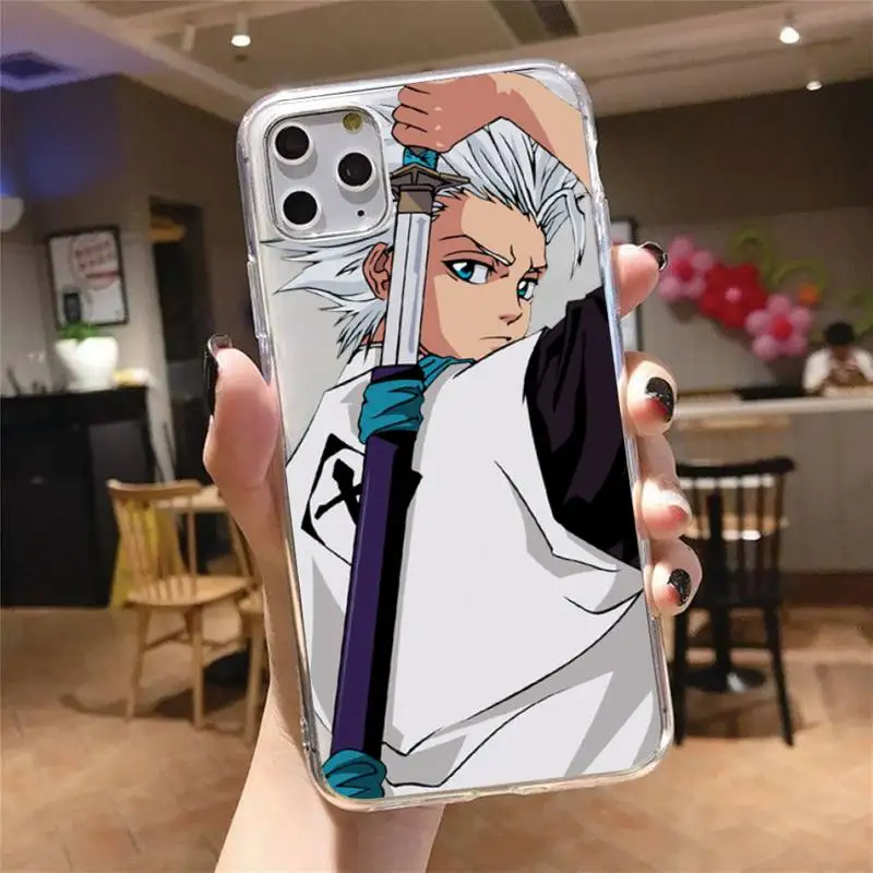 Anime Bleach Phone Case Transparent for iPhone 6 7 8 11 12 s mini pro X XS XR MAX Plus cover funda shell
Anime Bleach Phone Case Transparent for iPhone 6 7 8 11 12 s mini pro X XS XR MAX Plus cover funda shell