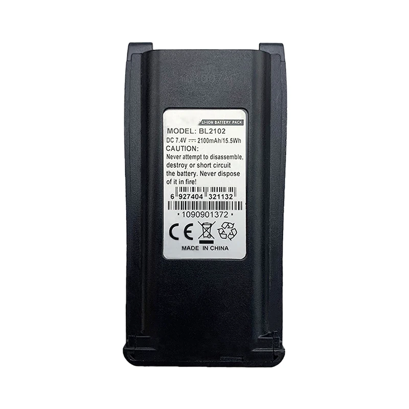 BL2102 for HYT TC-780V RPU7500 Two Way Radio Replacement Battery BH1801 BL1703 BH1703 03L 7.4V 2100mAh Li-Ion Battery
BL2102 for HYT TC-780V RPU7500 Two Way Radio Replacement Battery BH1801 BL1703 BH1703 03L 7.4V 2100mAh Li-Ion Battery