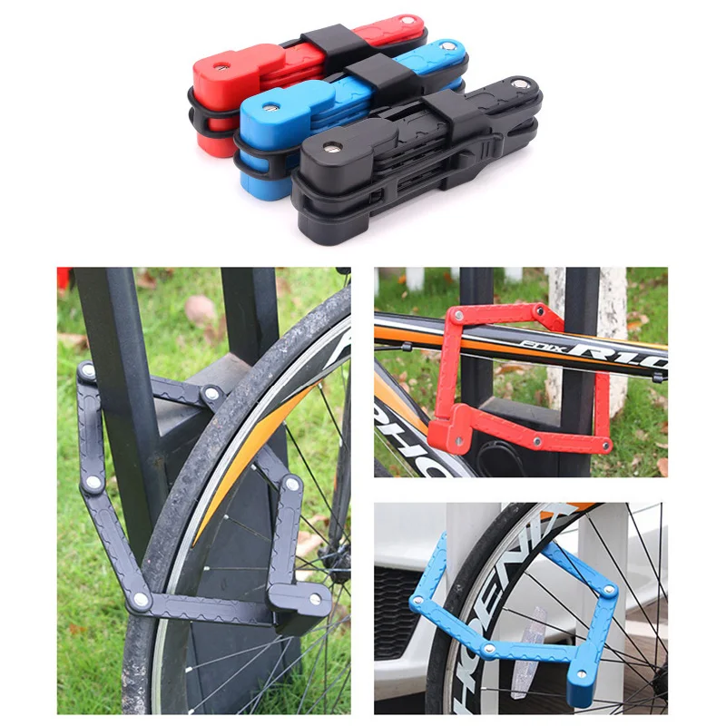 Universal Safety MTB Folding Bike Lock Professional Anti-theft Alloy Steel Foldable Bicycle Lock Keys
Universal Safety MTB Folding Bike Lock Professional Anti-theft Alloy Steel Foldable Bicycle Lock Keys