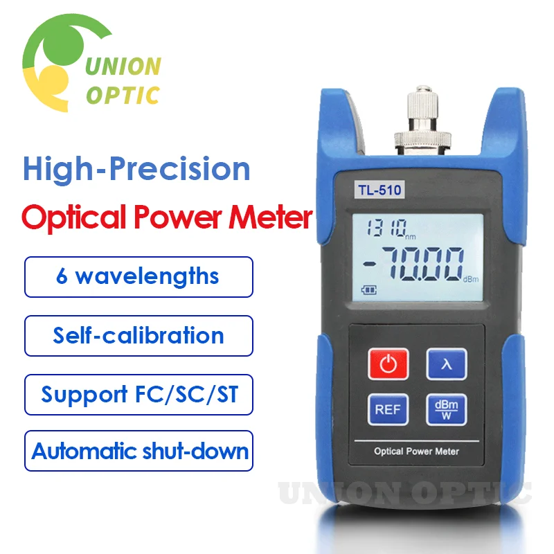 

Ручной Мини-измеритель мощности оптического волокна с интерфейсом SC FC, лазерный измеритель мощности, волоконно-оптический тестер