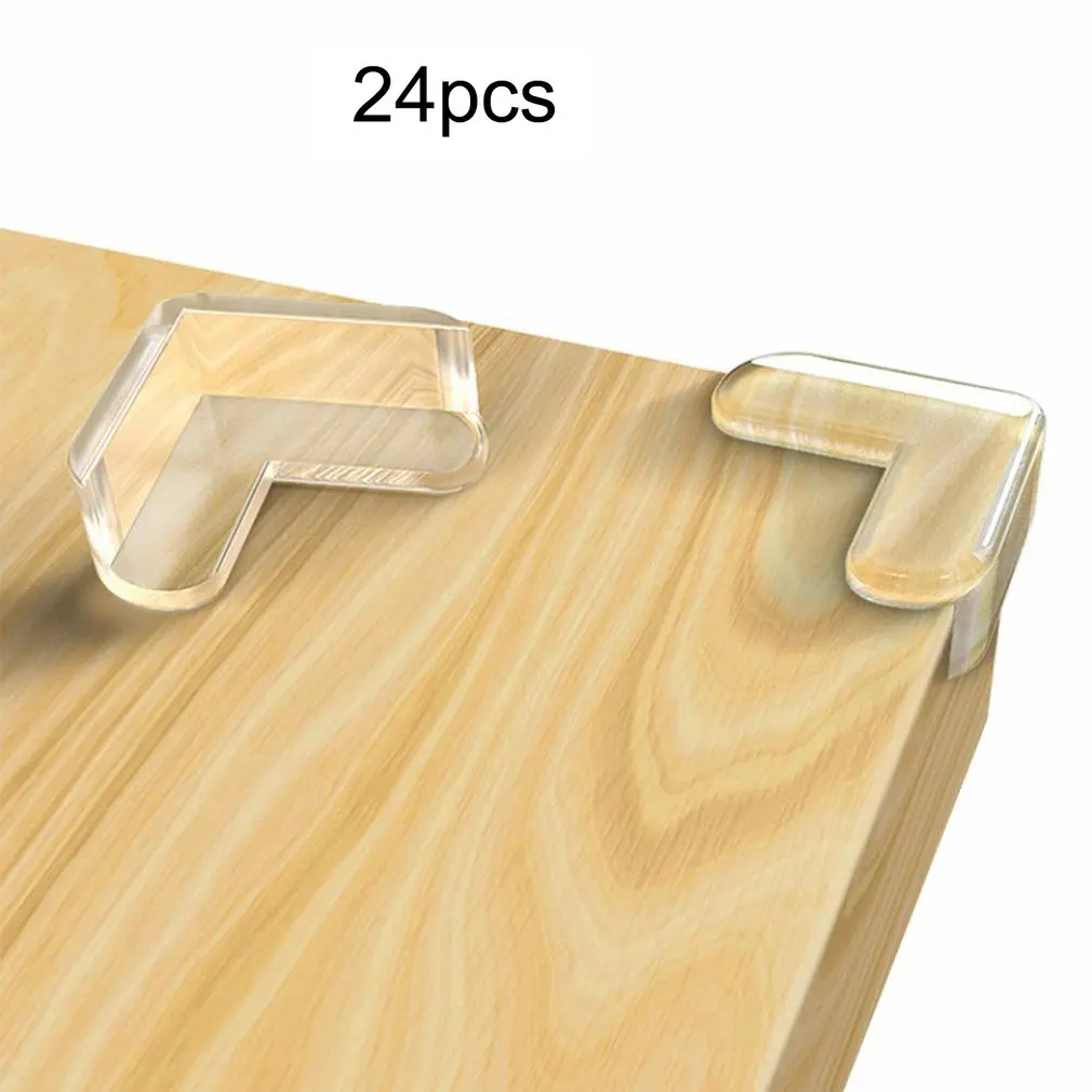 24Pcs Corner Guards Baby Safety L Shape Transparent Protector Cover Children Protection Furnitures Edge Corner Guards Cover
24Pcs Corner Guards Baby Safety L Shape Transparent Protector Cover Children Protection Furnitures Edge Corner Guards Cover
