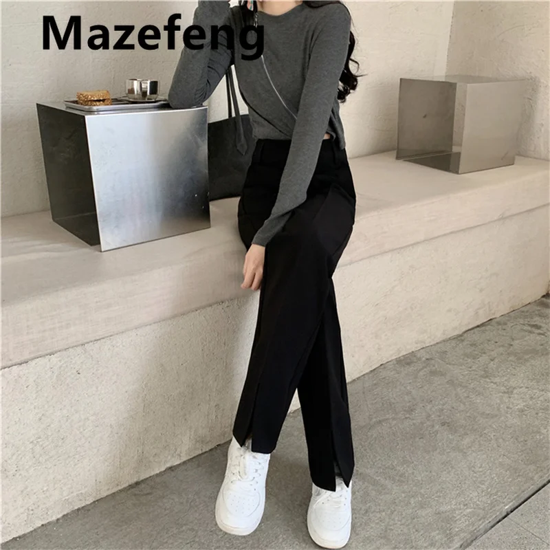 Pants Women Summer Spring New Arrival Wide Leg Trouser Soft Elegant Oversize Ulzzang Leisure All-match Work Lady Fashion New Hot
Pants Women Summer Spring New Arrival Wide Leg Trouser Soft Elegant Oversize Ulzzang Leisure All-match Work Lady Fashion New Hot