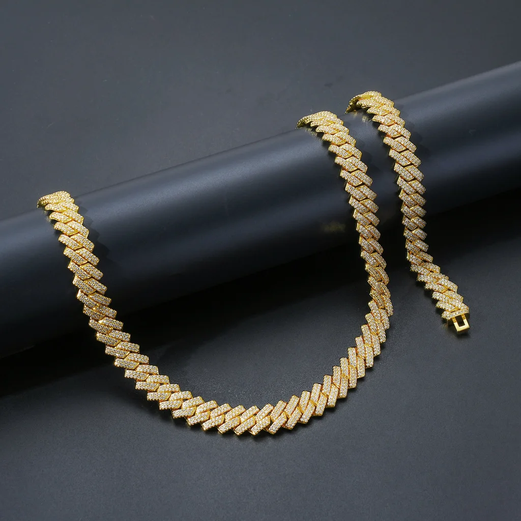 14mm Gold Color Miami Cuban Link Bracelet Bling Women Jewelry AAA Zircon Charm Hip Hop Chain
14mm Gold Color Miami Cuban Link Bracelet Bling Women Jewelry AAA Zircon Charm Hip Hop Chain