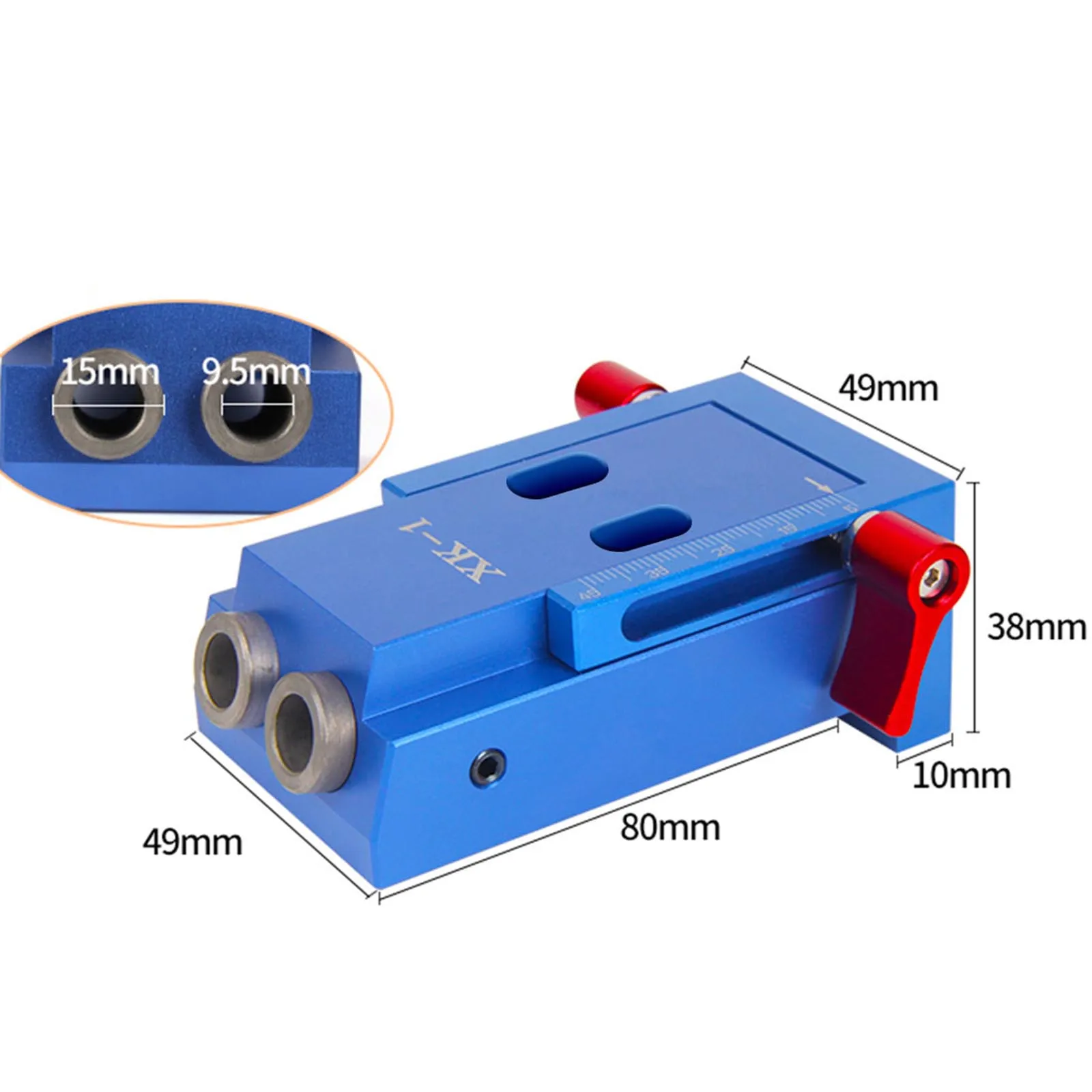 Aluminum Pocket Hole Jig Kit Wood Hole Saw 9.5mm Pitch Drill Bits PH2 Bit Screwdriver with Pocket Plugs Screws
Aluminum Pocket Hole Jig Kit Wood Hole Saw 9.5mm Pitch Drill Bits PH2 Bit Screwdriver with Pocket Plugs Screws