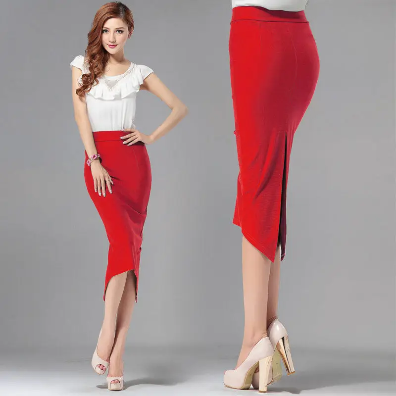 Customize Midi Bandage Skirt Plus Size High Waist Long Pencil Skirt Green Red Khaki Bodycon Office Vintage Skirts
Customize Midi Bandage Skirt Plus Size High Waist Long Pencil Skirt Green Red Khaki Bodycon Office Vintage Skirts