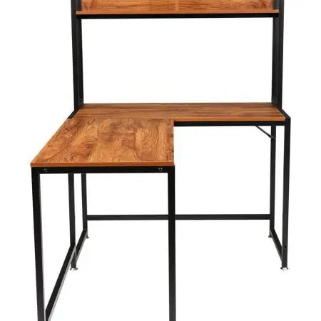 【USA READY STOCK】 Black Steel Frame Particle Board Pasted With Shelf Layer Computer,New and in a Good Condition
【USA READY STOCK】 Black Steel Frame Particle Board Pasted With Shelf Layer Computer,New and in a Good Condition