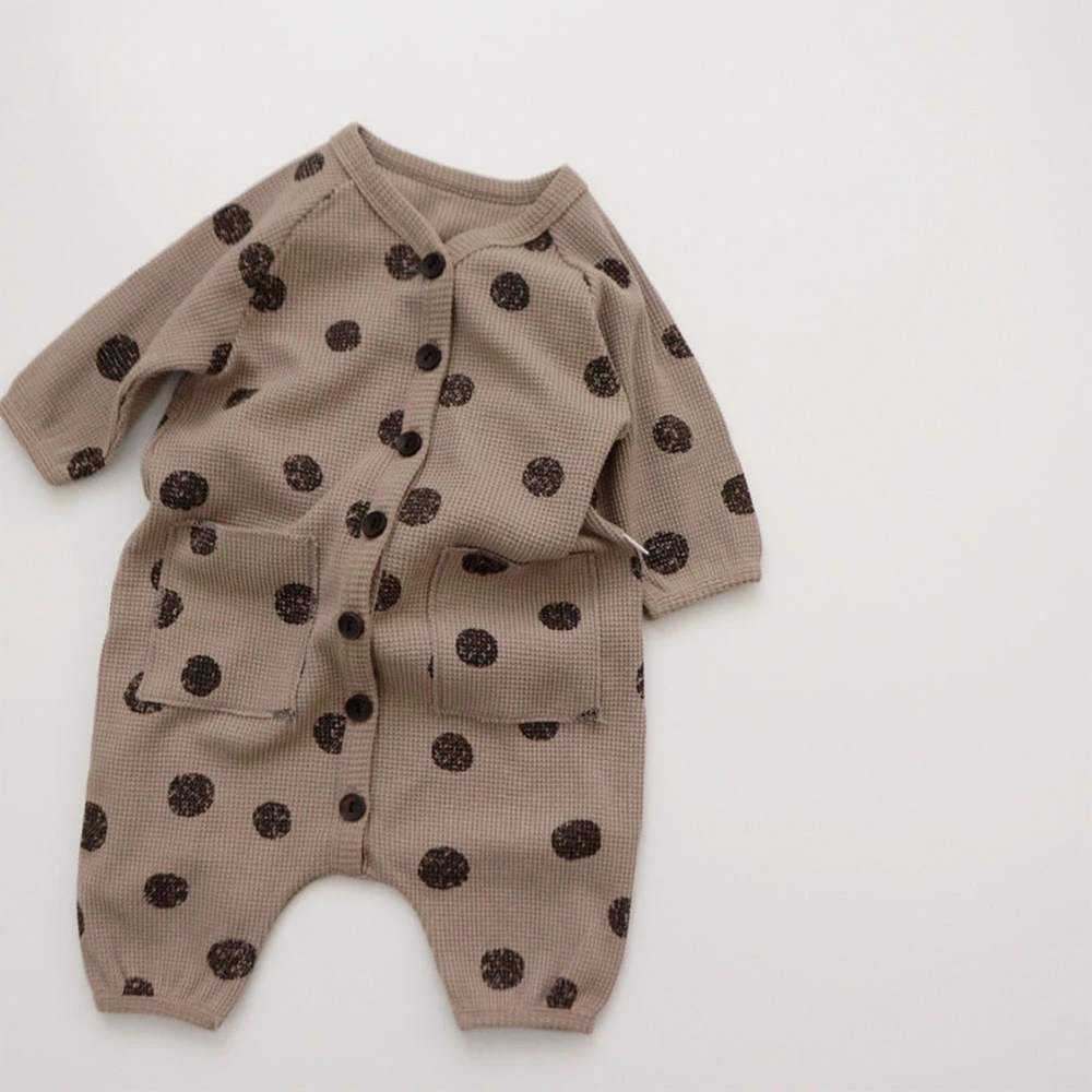 Spring Autumn Baby Romper Newborn Clothes Toddler Boys Girls Cardigan Bodysuits Infant Baby One Piece Baby Dot Outwear
Spring Autumn Baby Romper Newborn Clothes Toddler Boys Girls Cardigan Bodysuits Infant Baby One Piece Baby Dot Outwear