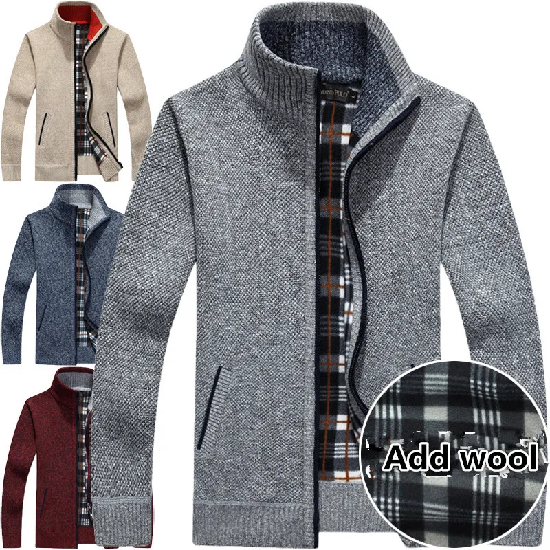 Patchwork Sweaters Casual Knitwear Sweater 2020 Cardigan For Male Clothing 50% Off Men's Cardigan Knitwear add wool Overcoat
Patchwork Sweaters Casual Knitwear Sweater 2020 Cardigan For Male Clothing 50% Off Men's Cardigan Knitwear add wool Overcoat