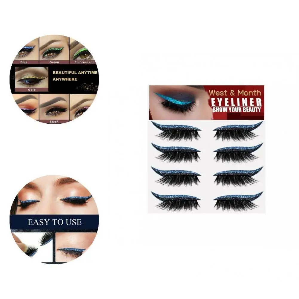 4Pairs/Set Eyes Line Sticker Fashion Mini Painless Fashion Beauty Makeup Eyeline Sticker Eyeliner Sticker for Female
4Pairs/Set Eyes Line Sticker Fashion Mini Painless Fashion Beauty Makeup Eyeline Sticker Eyeliner Sticker for Female