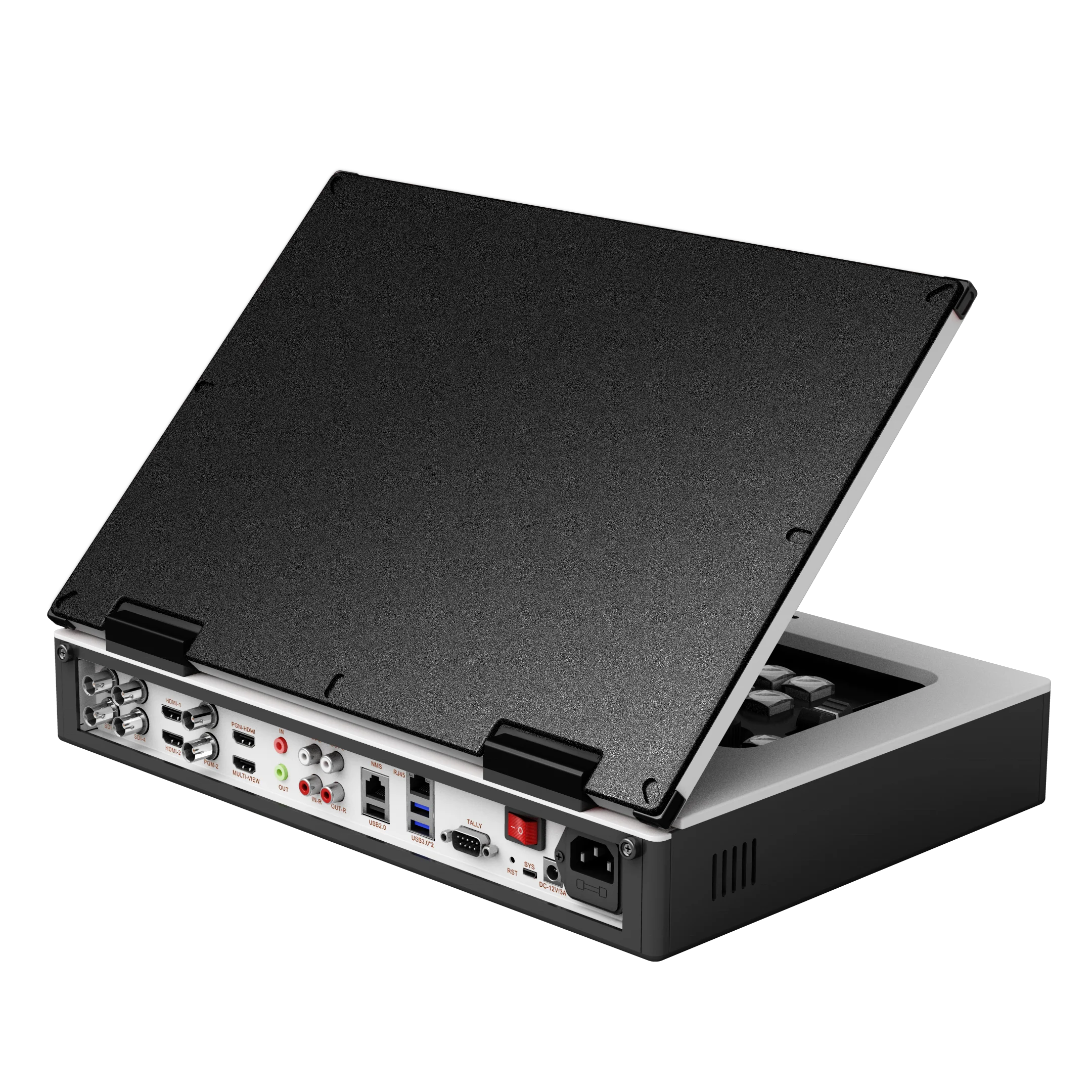 Chroma key 1080P 60fps live events video live streaming portable 8 channel SDI-HD MI audio video mixer switcher
Chroma key 1080P 60fps live events video live streaming portable 8 channel SDI-HD MI audio video mixer switcher