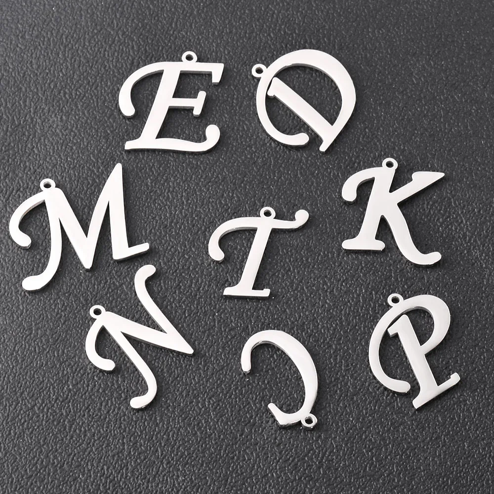 5pcs/lot Top Quality Big 26 Letters Stainless Steel Polish Charm Pendant Alphabet Necklace DIY Jewelry Making Charms
5pcs/lot Top Quality Big 26 Letters Stainless Steel Polish Charm Pendant Alphabet Necklace DIY Jewelry Making Charms
