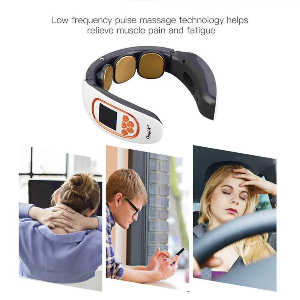 4d Smart Electric Neck And Back Pulse Massager Wireless Heating Analgesic Tool For Health Care And Relaxation Pain Relief Tools
4d Smart Electric Neck And Back Pulse Massager Wireless Heating Analgesic Tool For Health Care And Relaxation Pain Relief Tools
