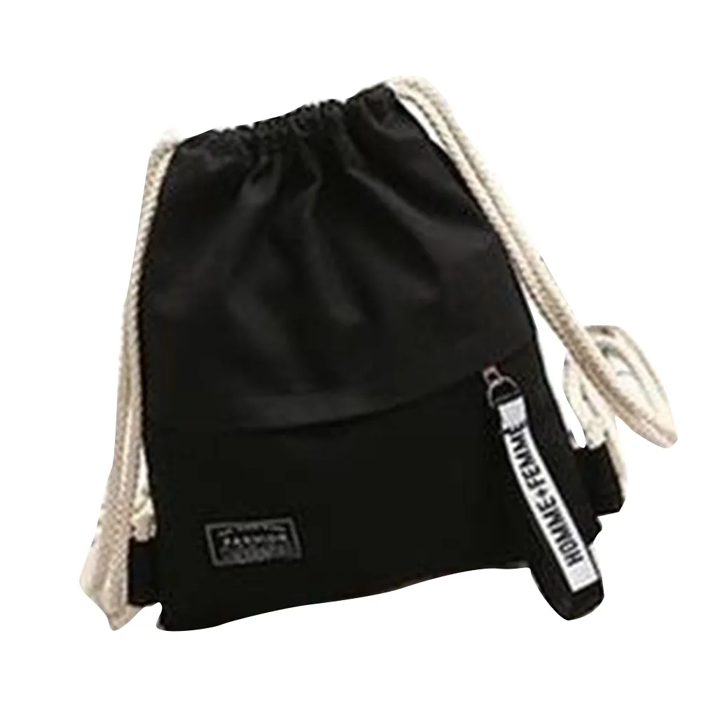 New Arrival Women Canvas Storage Drawstring Bag Rucksack Backpack Casual for School Travel 
New Arrival Women Canvas Storage Drawstring Bag Rucksack Backpack Casual for School Travel