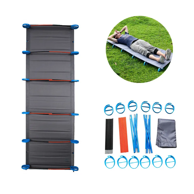 Outdoor Camping Ultralight Folding Sleeping Bed Camping Cot Portable Compact Travel Base Camp Hiking Mountaineering Cot Bed 
Outdoor Camping Ultralight Folding Sleeping Bed Camping Cot Portable Compact Travel Base Camp Hiking Mountaineering Cot Bed