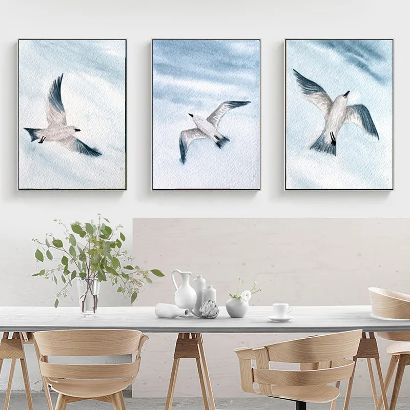 Abstract Animal Flying Seagull Wall Painting Multi-Angle Bird Frameless Canvas Printing Minimalist Nordic Decor Poster
Abstract Animal Flying Seagull Wall Painting Multi-Angle Bird Frameless Canvas Printing Minimalist Nordic Decor Poster