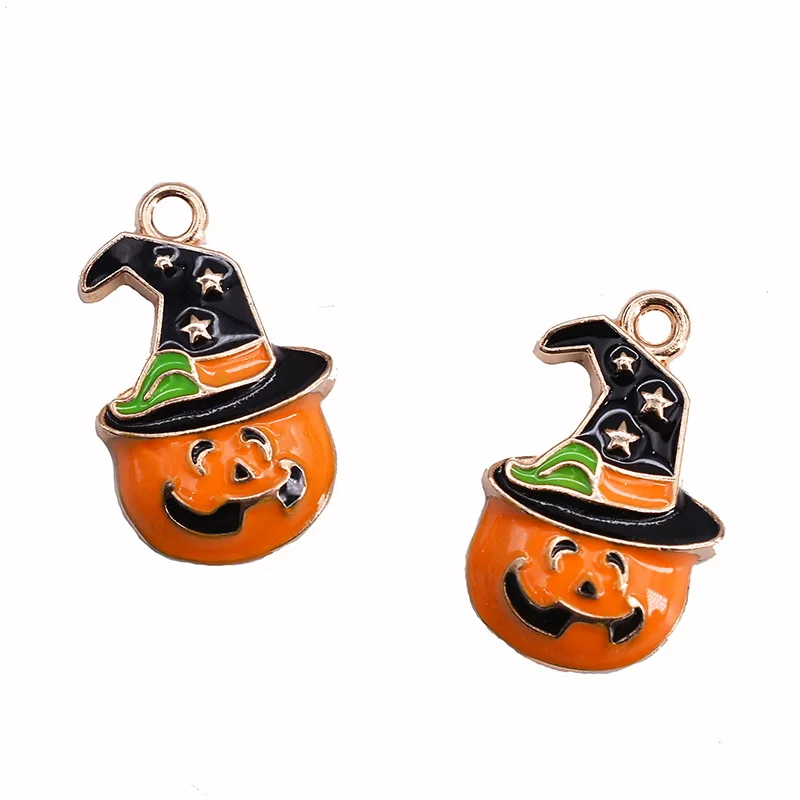 Halloween oil drop funny pumpkin pendant cat hair ornament bracelet necklace DIY alloy accessories DIY hand creative gift
Halloween oil drop funny pumpkin pendant cat hair ornament bracelet necklace DIY alloy accessories DIY hand creative gift