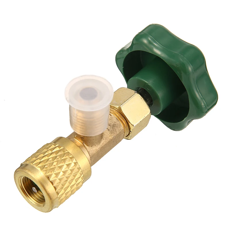 1pcs Metal Car AC Open Valve Bottle Opener 1/4 SAE Thread Adapter for R12 R22 Gas Refrigerant Air-conditioning Tools
1pcs Metal Car AC Open Valve Bottle Opener 1/4 SAE Thread Adapter for R12 R22 Gas Refrigerant Air-conditioning Tools