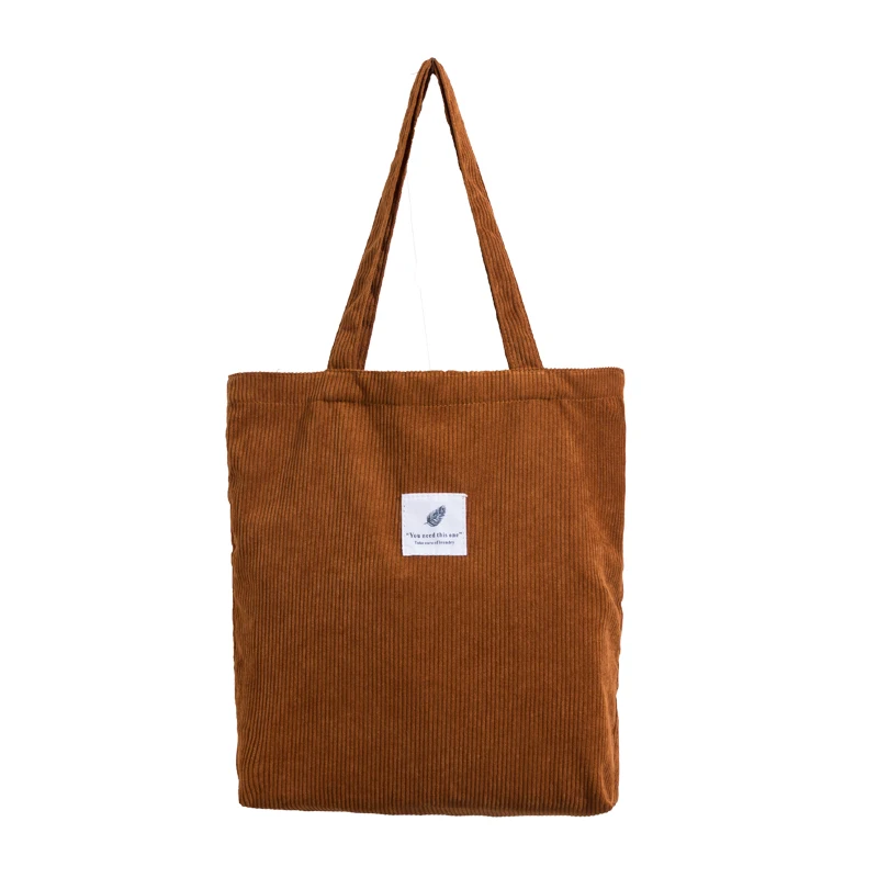 Retro Art Shopping Bag New Corduroy All-match Women's Shoulder Bag Solid Color Open Student Canvas Handbags for Women 2021
Retro Art Shopping Bag New Corduroy All-match Women's Shoulder Bag Solid Color Open Student Canvas Handbags for Women 2021