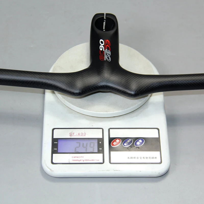 EC90 3K full carbon fiber integrated mountain bike straight handle, integrated straight handle, swallow handle with stem 
EC90 3K full carbon fiber integrated mountain bike straight handle, integrated straight handle, swallow handle with stem
