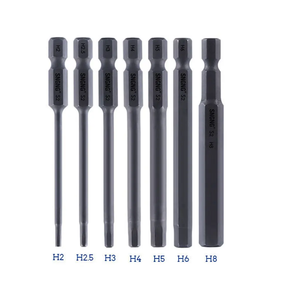 Набор насадок для электродрели, комплект из 7 насадок с шестигранным углублением, S2 магнитные пневматические насадки
Набор насадок для электродрели, комплект из 7 насадок с шестигранным углублением, S2 магнитные пневматические насадки