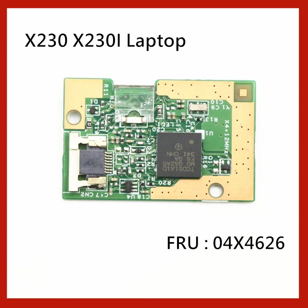 Сканер отпечатков пальцев для Lenovo ThinkPad X230 X230i, плата для сканера FRU 04X4626
Сканер отпечатков пальцев для Lenovo ThinkPad X230 X230i, плата для сканера FRU 04X4626